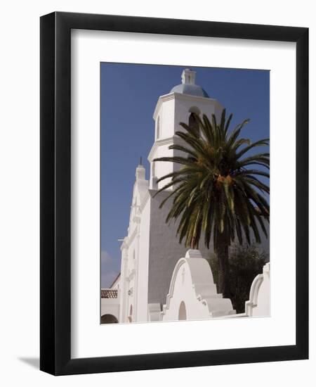 Mission San Luis Rey, California, USA-Ethel Davies-Framed Photographic Print