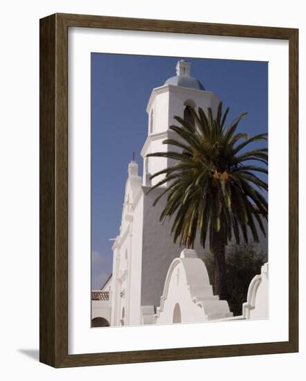 Mission San Luis Rey, California, USA-Ethel Davies-Framed Photographic Print