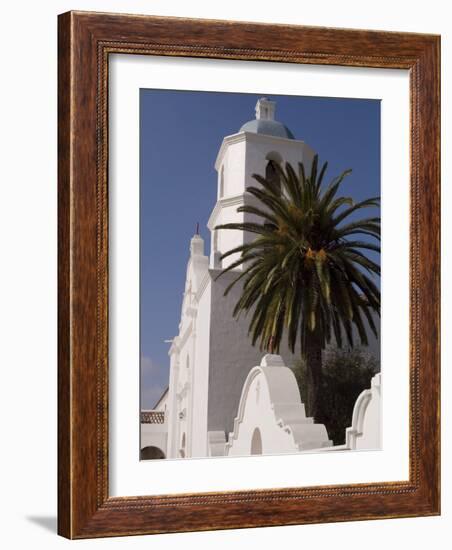 Mission San Luis Rey, California, USA-Ethel Davies-Framed Photographic Print