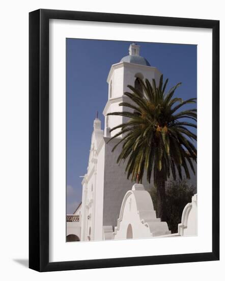 Mission San Luis Rey, California, USA-Ethel Davies-Framed Photographic Print