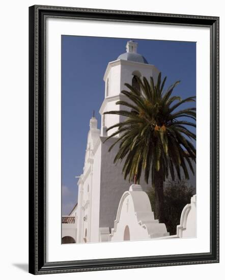 Mission San Luis Rey, California, USA-Ethel Davies-Framed Photographic Print