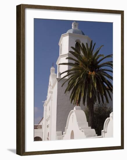 Mission San Luis Rey, California, USA-Ethel Davies-Framed Photographic Print