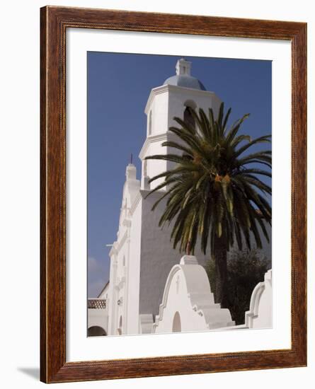 Mission San Luis Rey, California, USA-Ethel Davies-Framed Photographic Print