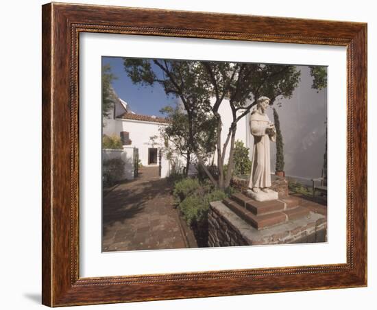 Mission San Luis Rey, California, USA-Ethel Davies-Framed Photographic Print