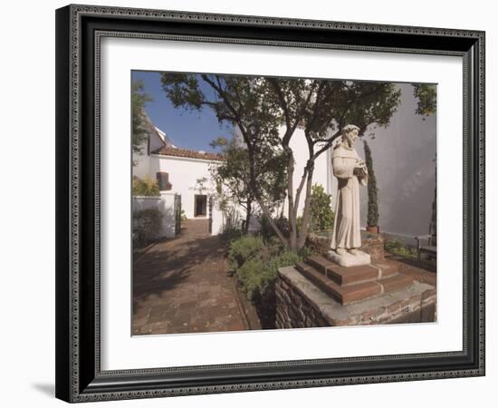 Mission San Luis Rey, California, USA-Ethel Davies-Framed Photographic Print