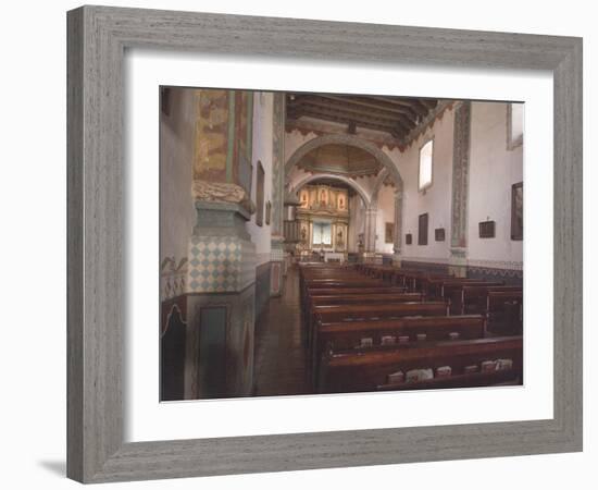 Mission San Luis Rey, California, USA-Ethel Davies-Framed Photographic Print