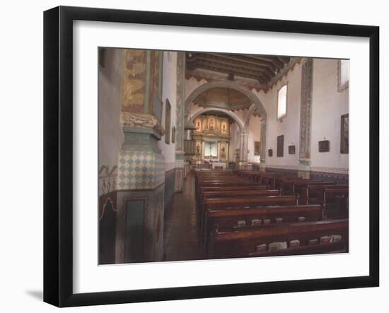 Mission San Luis Rey, California, USA-Ethel Davies-Framed Photographic Print