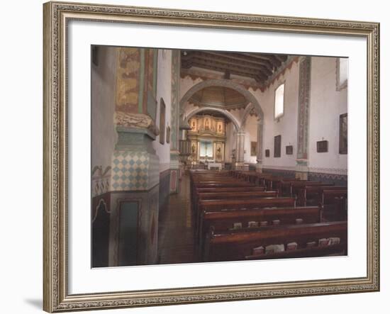 Mission San Luis Rey, California, USA-Ethel Davies-Framed Photographic Print