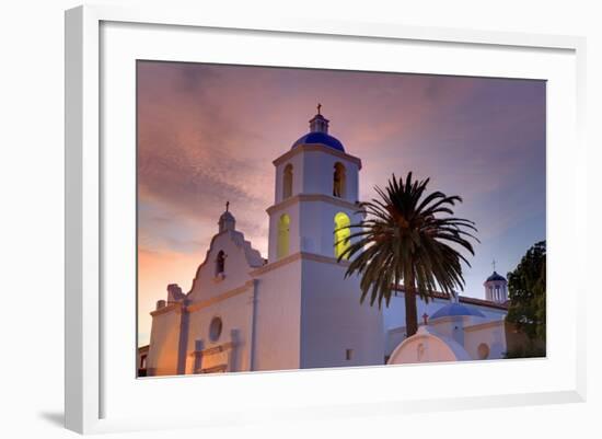 Mission San Luis Rey, Oceanside, California, United States of America, North America-Richard Cummins-Framed Photographic Print