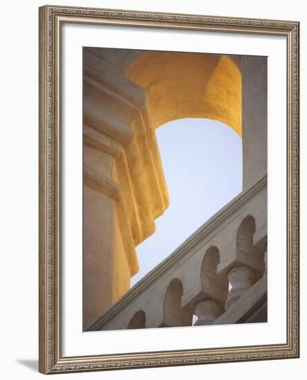 Mission San Xavier Del Bac, Tucson, Arizona, USA-Merrill Images-Framed Photographic Print