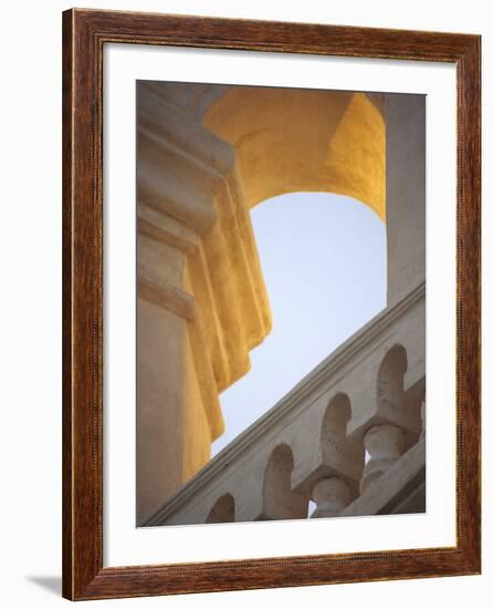 Mission San Xavier Del Bac, Tucson, Arizona, USA-Merrill Images-Framed Photographic Print