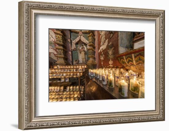 Mission San Xavier in Tucson, Arizona, Usa-Chuck Haney-Framed Photographic Print