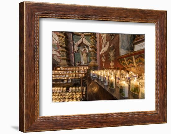 Mission San Xavier in Tucson, Arizona, Usa-Chuck Haney-Framed Photographic Print