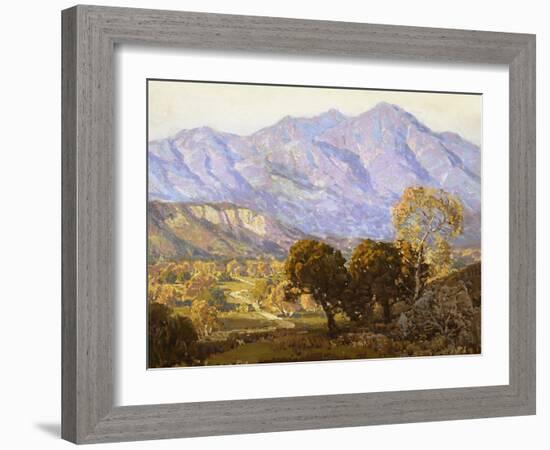 Mission Viejo-Edgar Payne-Framed Art Print