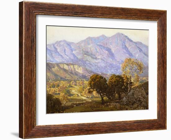 Mission Viejo-Edgar Payne-Framed Art Print