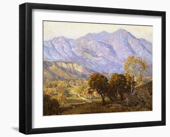 Mission Viejo-Edgar Payne-Framed Art Print