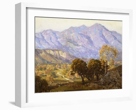 Mission Viejo-Edgar Payne-Framed Art Print