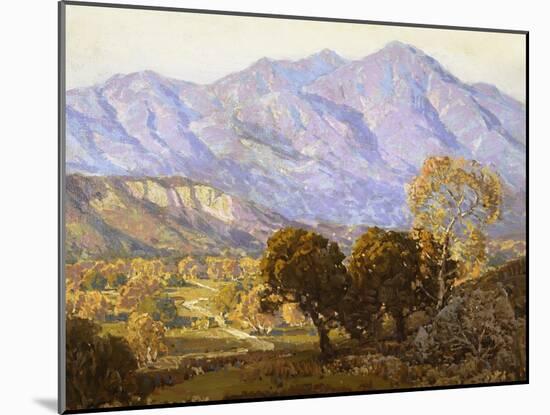 Mission Viejo-Edgar Payne-Mounted Art Print