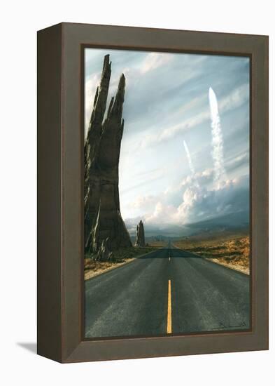 Mission-Stephane Belin-Framed Stretched Canvas