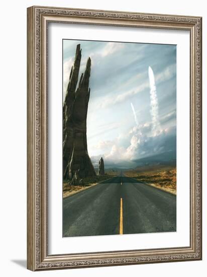 Mission-Stephane Belin-Framed Art Print