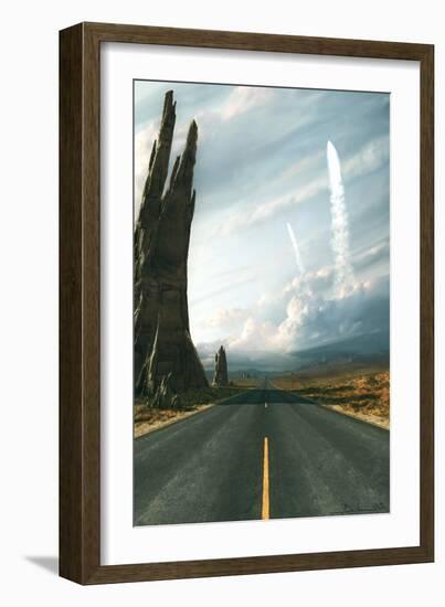 Mission-Stephane Belin-Framed Art Print