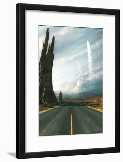 Mission-Stephane Belin-Framed Art Print