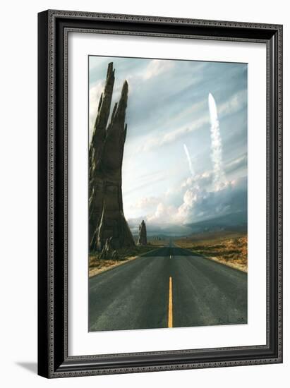 Mission-Stephane Belin-Framed Art Print