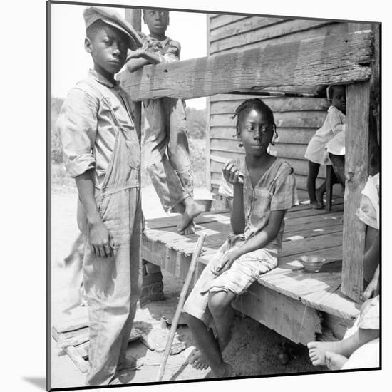 Mississippi African American children, 1936-Dorothea Lange-Mounted Photographic Print