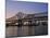 Mississippi River Bridge, New Orleans, Louisiana, USA-Charles Bowman-Mounted Photographic Print