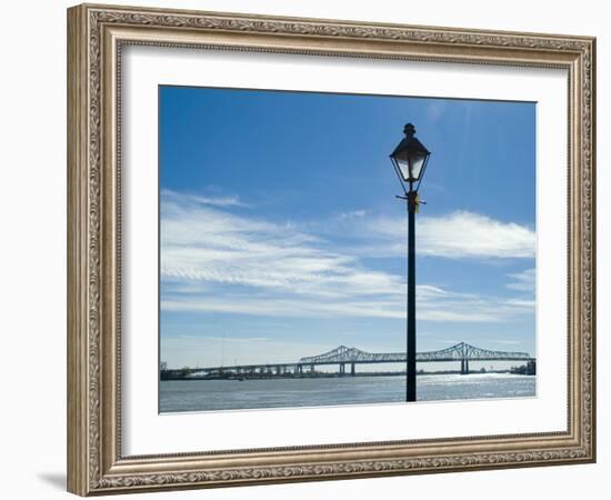 Mississippi River, New Orleans, Louisiana, USA-Ethel Davies-Framed Photographic Print