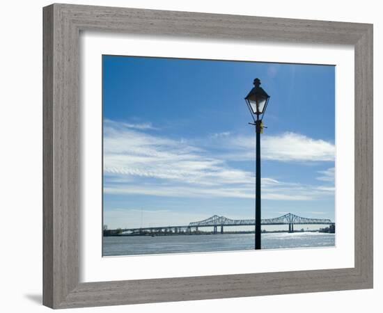 Mississippi River, New Orleans, Louisiana, USA-Ethel Davies-Framed Photographic Print