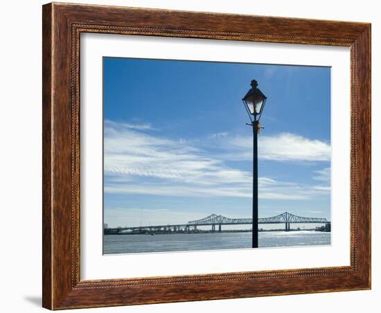 Mississippi River, New Orleans, Louisiana, USA-Ethel Davies-Framed Photographic Print