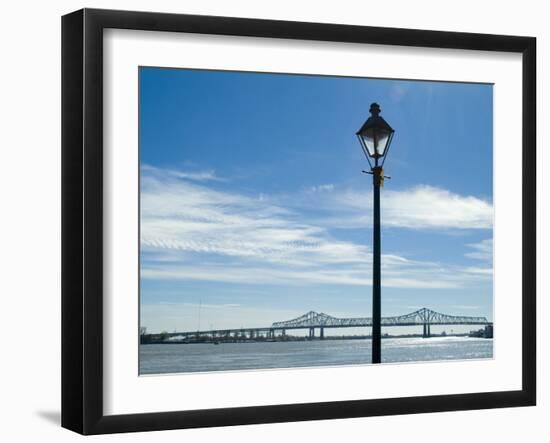 Mississippi River, New Orleans, Louisiana, USA-Ethel Davies-Framed Photographic Print