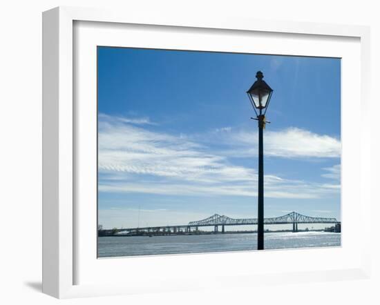 Mississippi River, New Orleans, Louisiana, USA-Ethel Davies-Framed Photographic Print