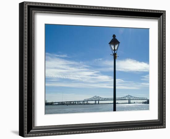 Mississippi River, New Orleans, Louisiana, USA-Ethel Davies-Framed Photographic Print