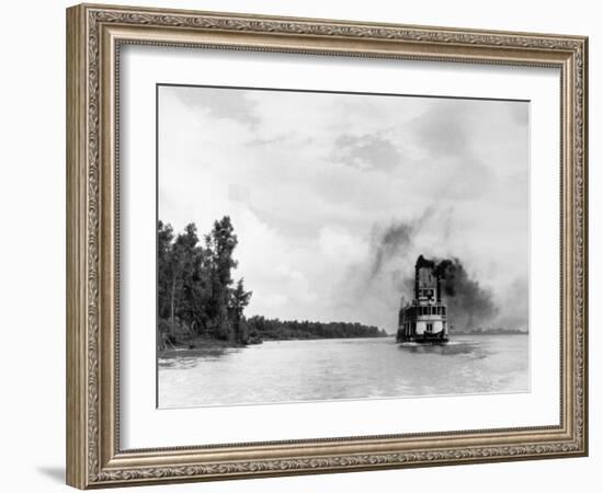 Mississippi River Paddleboat-Alfred Eisenstaedt-Framed Photographic Print