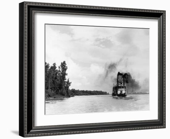 Mississippi River Paddleboat-Alfred Eisenstaedt-Framed Photographic Print