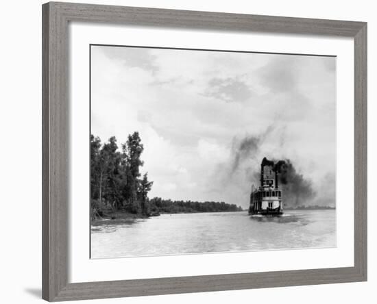 Mississippi River Paddleboat-Alfred Eisenstaedt-Framed Photographic Print