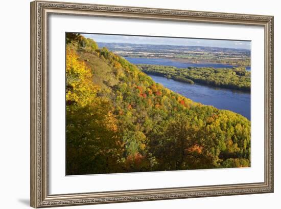 Mississippi River Vista-johnsroad7-Framed Photographic Print