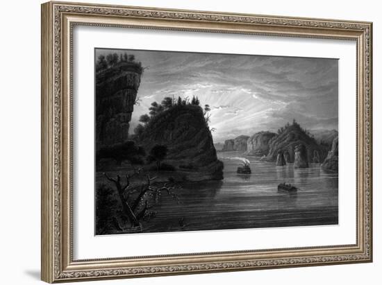 Mississippi River-null-Framed Art Print