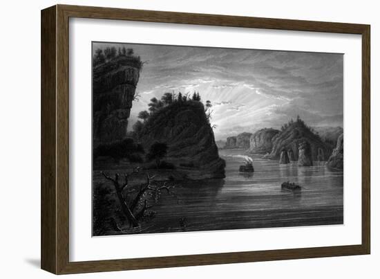 Mississippi River-null-Framed Art Print