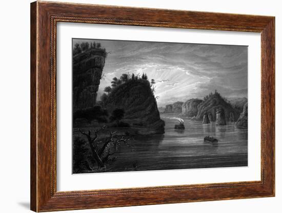 Mississippi River-null-Framed Art Print