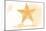 Mississippi - Starfish - Yellow - Coastal Icon-Lantern Press-Mounted Art Print
