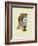 Mississippi State Map-Lanre Adefioye-Framed Giclee Print