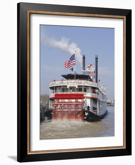 Mississippi Steam Boat, New Orleans, Louisiana, USA-Charles Bowman-Framed Photographic Print