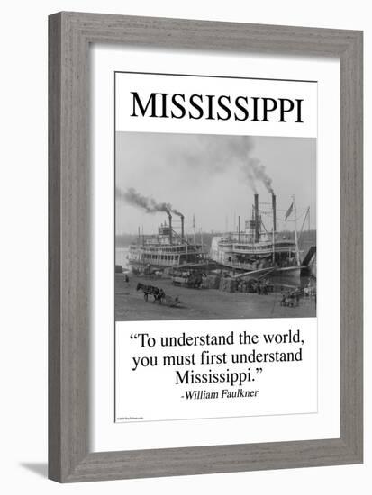 Mississippi-Wilbur Pierce-Framed Art Print