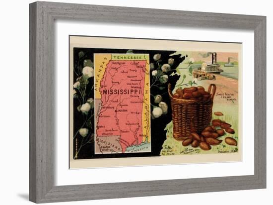 Mississippi-Arbuckle Brothers-Framed Art Print