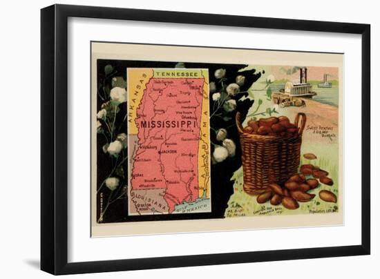 Mississippi-Arbuckle Brothers-Framed Art Print