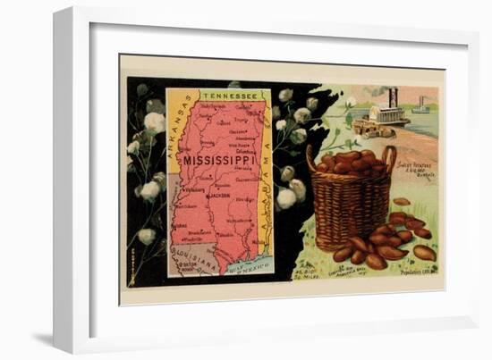 Mississippi-Arbuckle Brothers-Framed Art Print