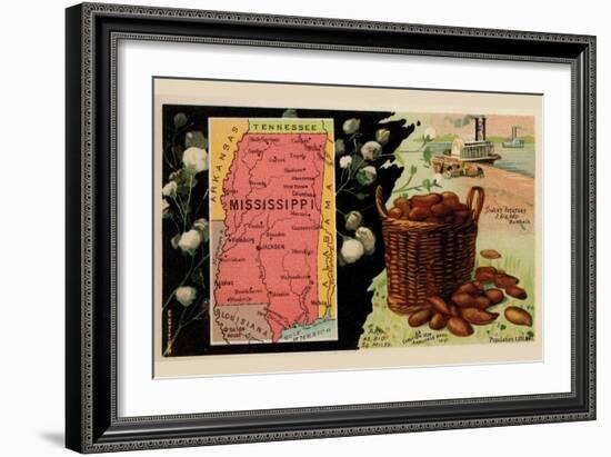 Mississippi-Arbuckle Brothers-Framed Art Print